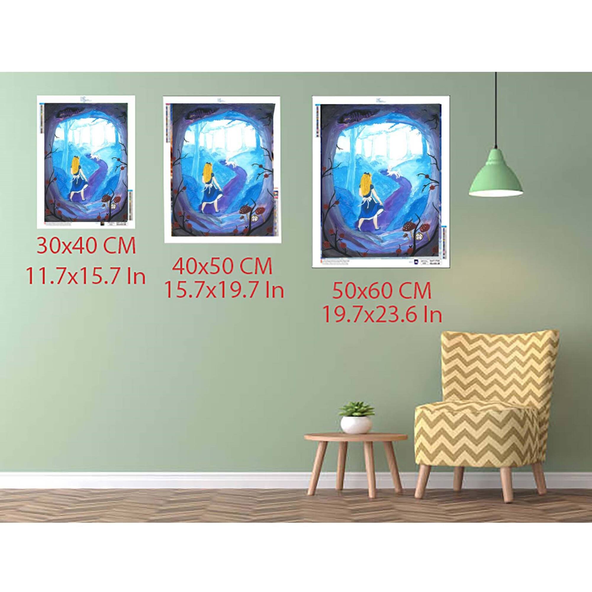 Sparkly Selections Beautiful Warrior 30cm x 40cm Diamond Painting Kit, Square Diamonds